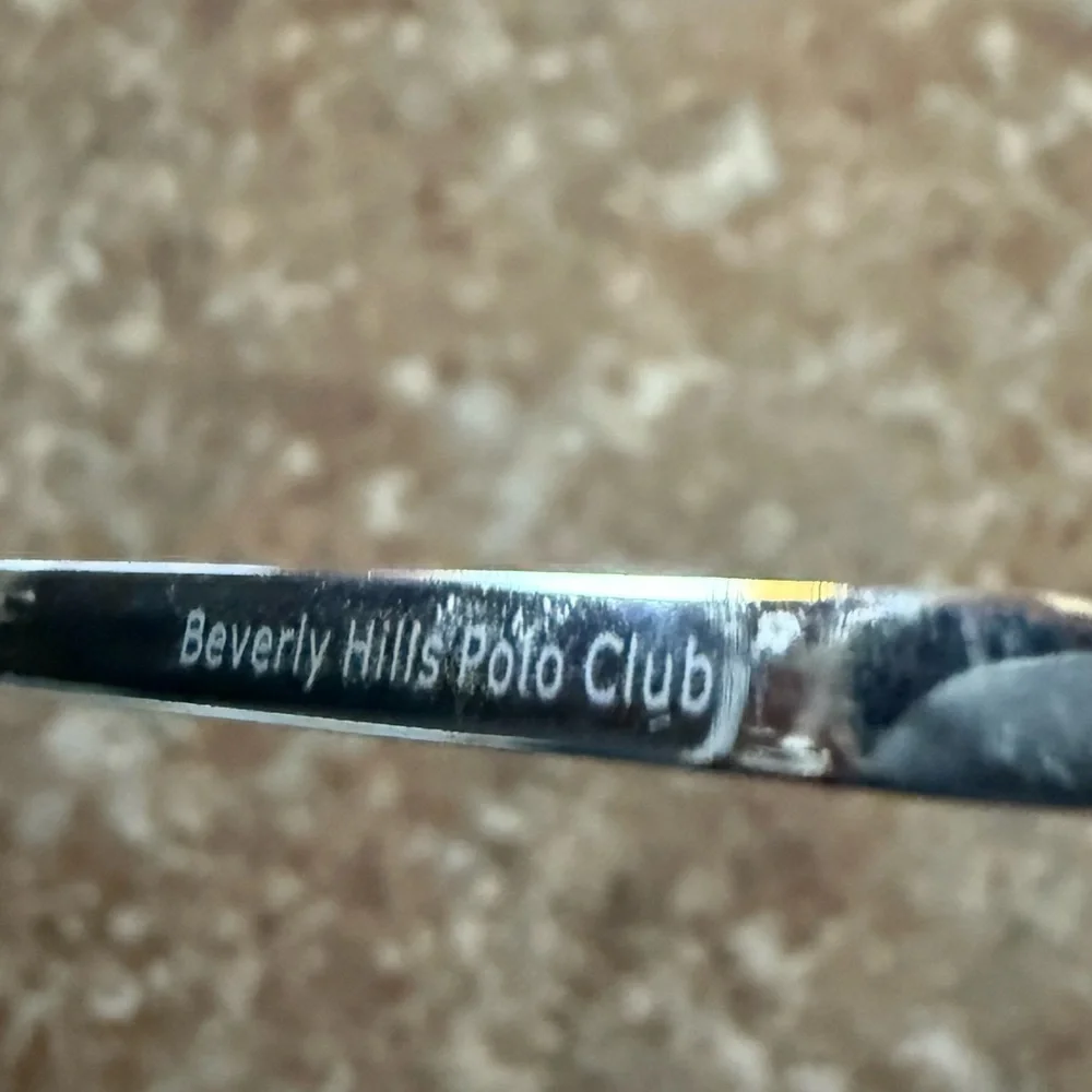 Beverly Hills Polo Club Aviator Sunglasses silver trim